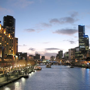 A View of the Yarra River A View of the Yarra River