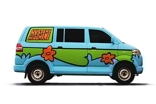 Campervan Village Mystery Machine image 