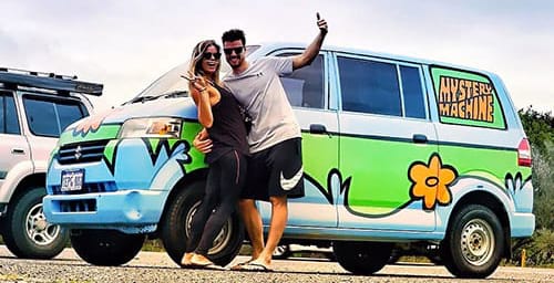 Campervan Village Mystery Machine image 