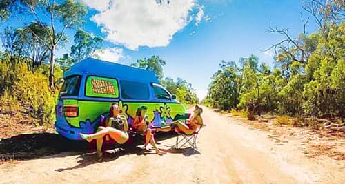 Campervan Village Mystery Machine image 