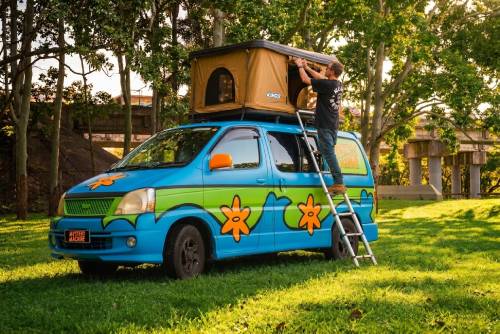 Campervan Village Mystery Machine 3 Rooftop Tent image 