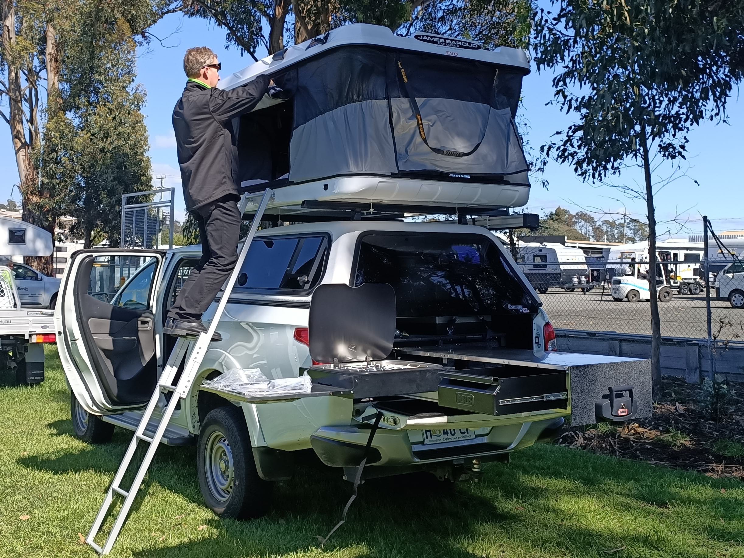 Autorent Roof Top Tent Ute Campervan Hire Australia