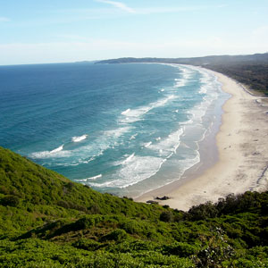 Tallow Beach in Byron