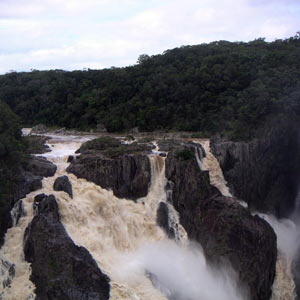 The Barron Falls Near Cairns