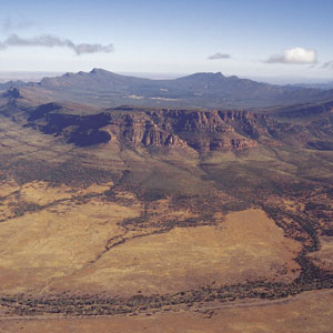Wilpena Pound in the Flinders Ranges