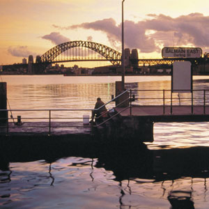 Sunset Over Sydney Harbour