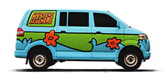 Campervan Village Mystery Machine