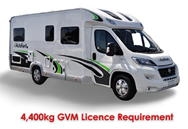 Autorent 4-berth Premium Motorhome